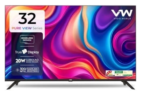 VW 80 cm (32 inches) Frameless Series HD Ready LED TV VW32A ...