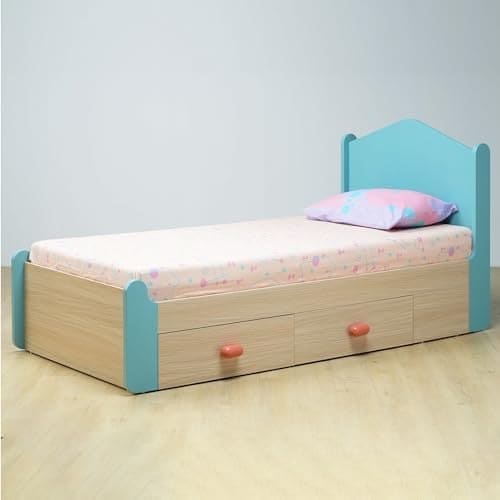 Smartsters Single Bed with Storage for Kids | Engineered Woo...
