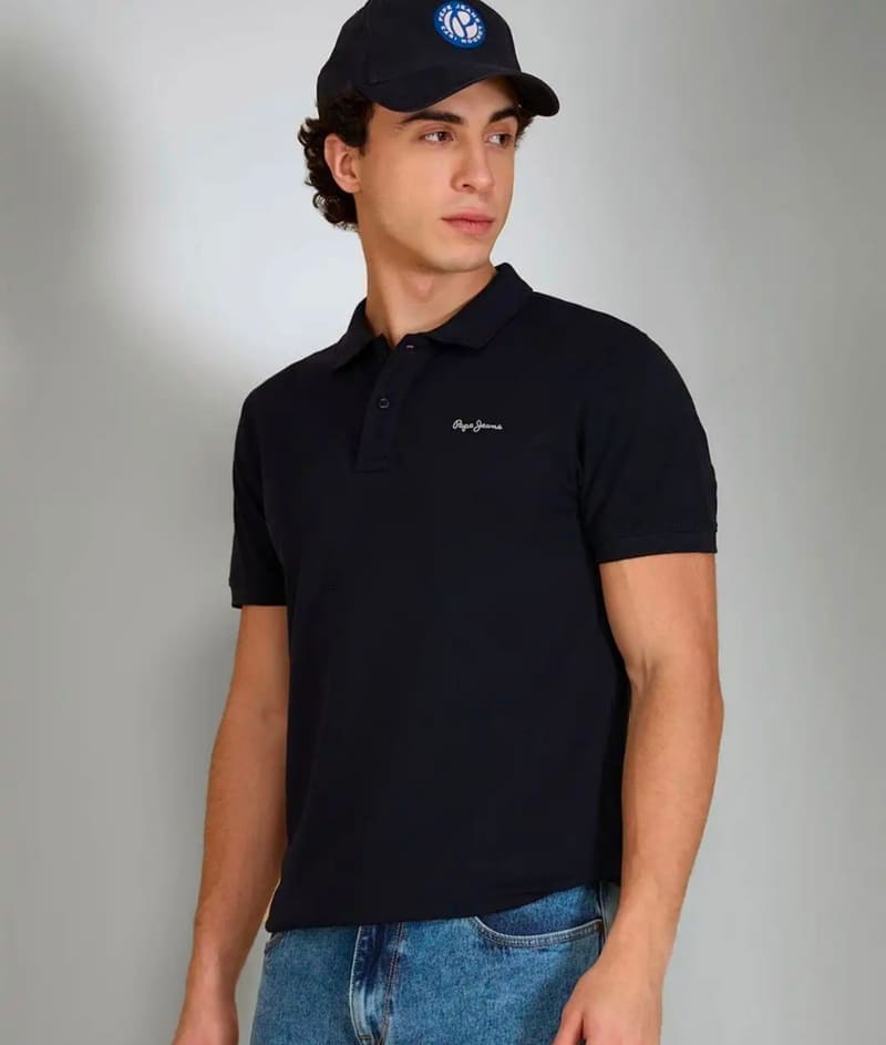 Pepe Jeans Men Collar T-shirt at Rs.683