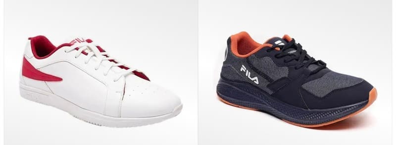 GRAB : 70-75% Off On FILA Shoes.