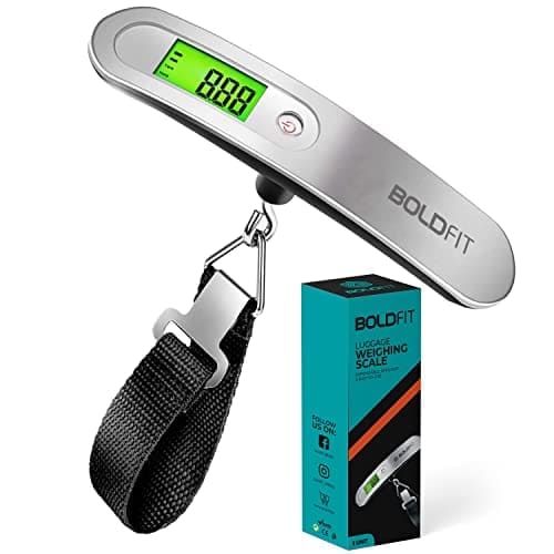🛒 Boldfit Weight Machine For Luggage Weighing Scale For Luggage Capable Upto 50 Kg Weight Luggage Weight Machine Weighing Machine For Luggage With LCD Display Luggage Weighing Scale