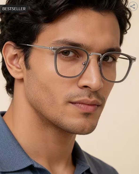 👓 AJIO Tech Deal – LENSKART BLU Unisex Square Full-Rim Computer Glasses (LB E13529) ✨