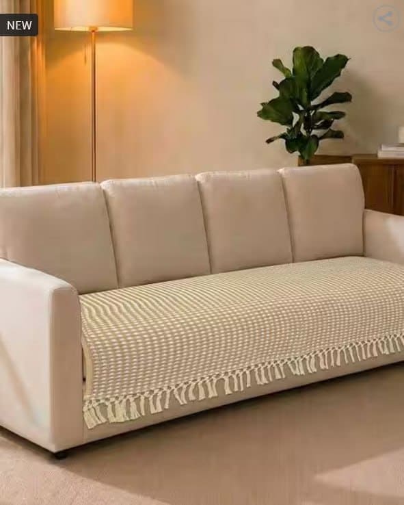 🏠 AJIO Home Décor Deal – SARAL HOME Cotton Printed Sofa Cover ✨