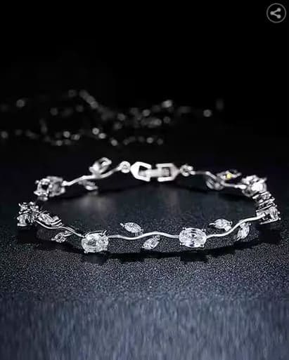 ✨ AJIO Jewellery Deal – JEWELS GALAXY Stone-Studded Bracelet 💎✨