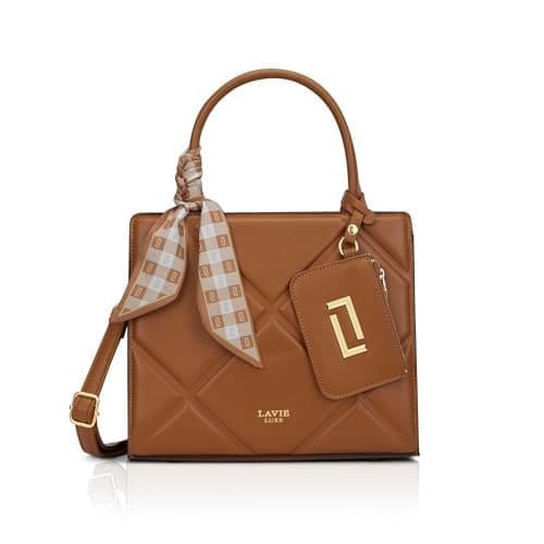 Lavie Luxe Women's Quare26 Extra Large Laptop Satchel Bag | ...