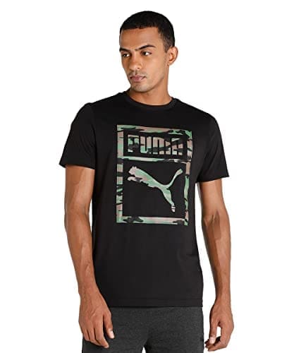 🛒 Puma Men T-Shirt_68709401_Puma Black_XS