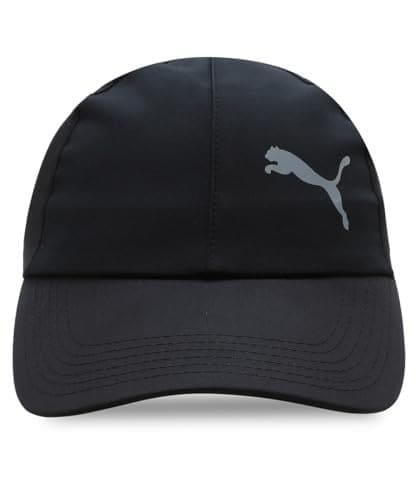 🛒 PUMA Poly Cotton Cap IND – Stylish and Sporty Six-Panel Cap with Curved Visor, Adjustable Hair-Safe Closure, and Iconic Cat Logo for All-Day Comfort Black
