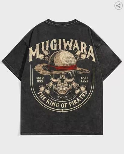 👕 AJIO Anime Fashion Deal – CRAZYMONK ONE PIECE Oversized T-Shirt ⚓️🔥