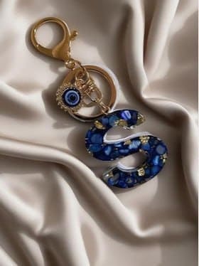 ✨ Myntra Accessories Deal – EL REGALO Embellished Alphabet S Keychain 🔑💎