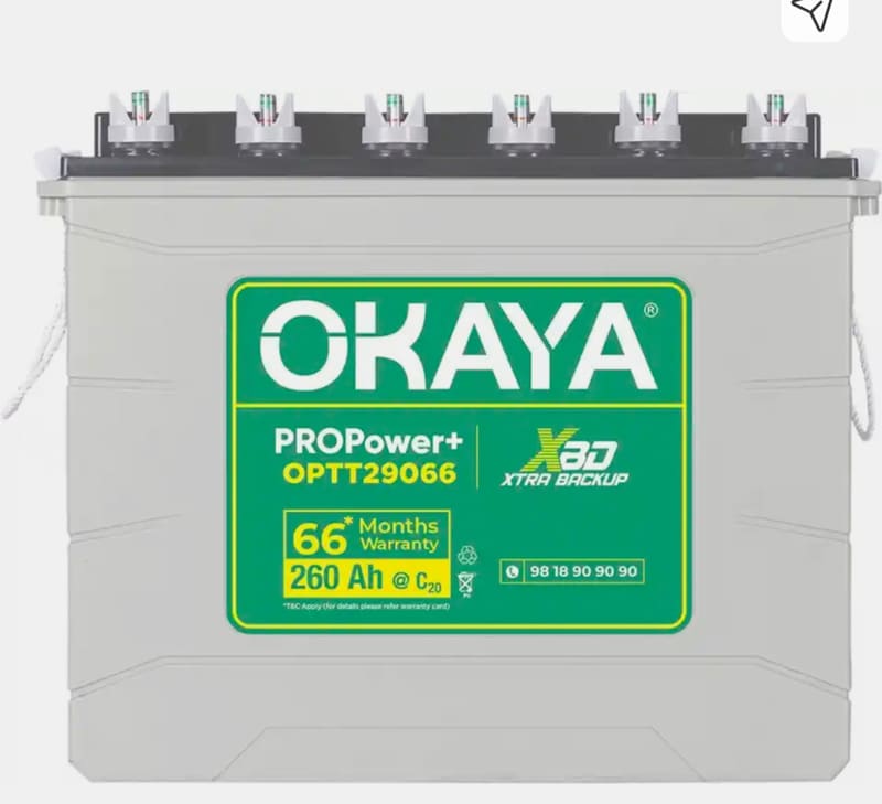 Inverter Tubular Battery Starting from Rs 9999