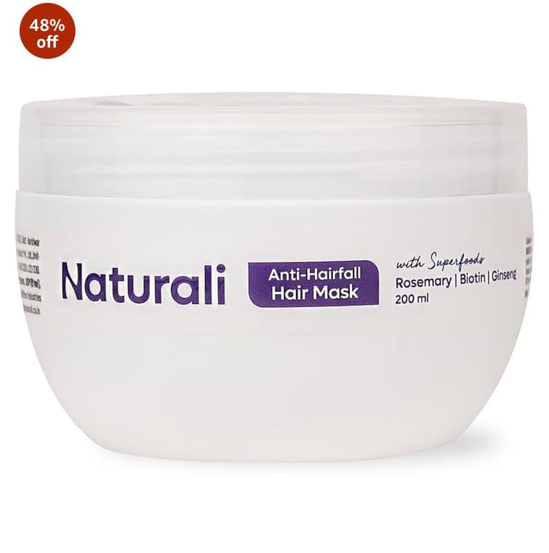 48% off : Naturali Anti-Hairfall Hair Mask