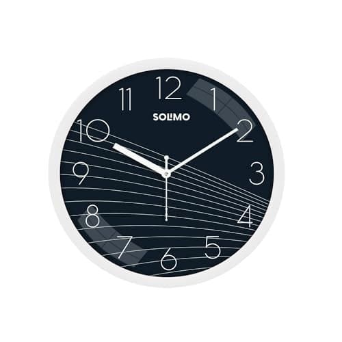 Amazon Brand - Solimo 11-Inch Classic & Modern and Stylish S...