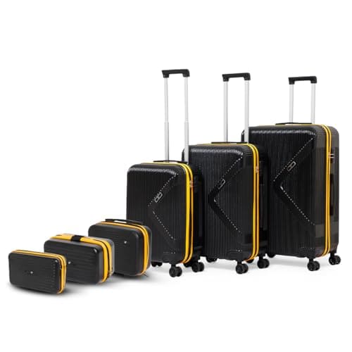 ACEPACK Brampton 6-Pcs Family Luggage Set with Vanity Cases ...