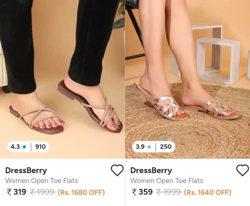 👠MYNTRA FOOTWEAR STEALS