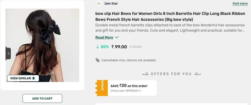 Best ONDC Deals Starting from Rs 84