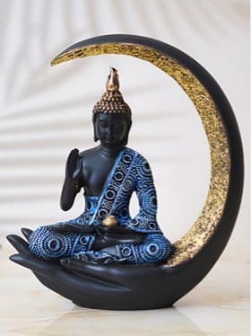 🪷 Artisyn Blue Religious Idol Showpiece ✨
