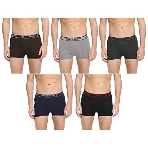 Amazon | Dixcy Scott Men Cotton Trunks (Color & Print May Vary) @388