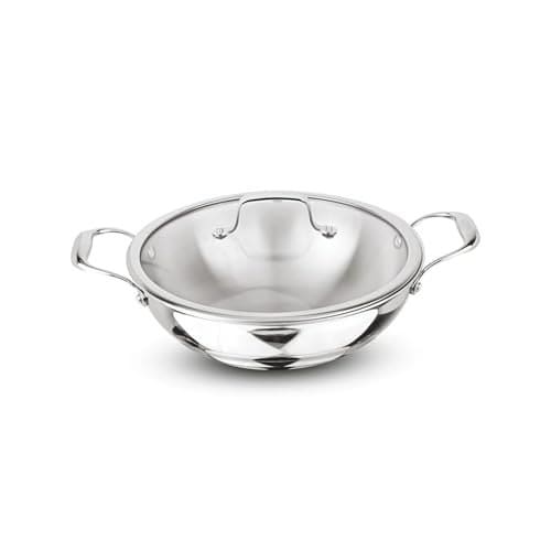 Signoraware Artista Tri Ply Stainless Steel Shallow Kadhai 2...