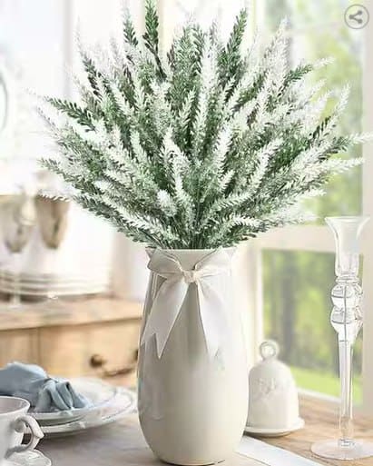 🌿 HOMESAKE Set of 4 Artificial Plastic Plants 🏡✨