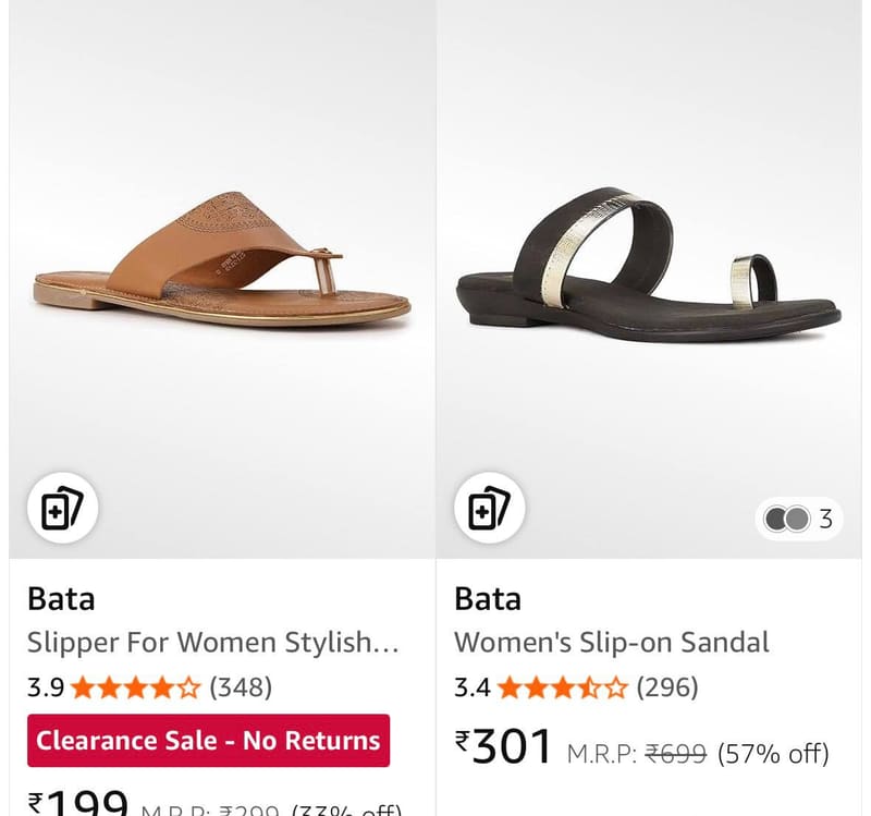 Bata Footwears Starts @199