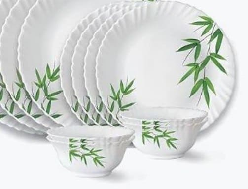 Larah by Borosil Dinner Set, 12 Pcs @699.