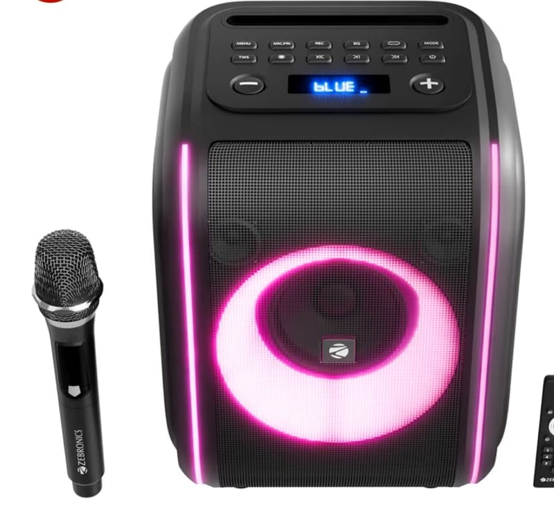 Zebronics 2026 Launch Bluetooth Speaker