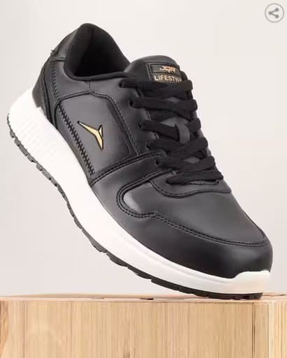 👟 JQR Men Lace-Up Sneakers with Synthetic Upper ✨