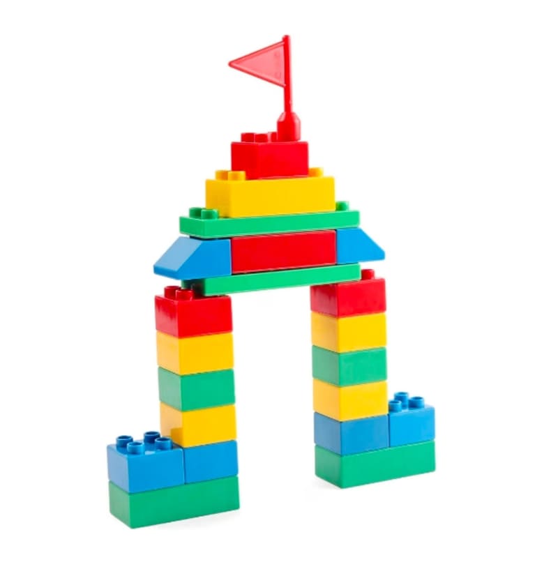 102 Colourful Building Blocks for Kids @112.