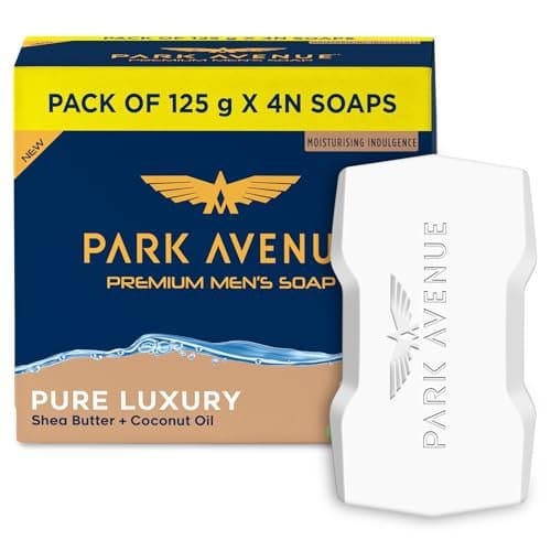 Park Avenue Premium Mens Soaps for Bath  Pure Luxury | 125g ...