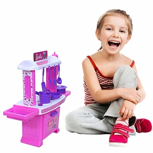 Toyzone Barbie Kitchen Set-45977|My Little Girls Toy|Kitchen...