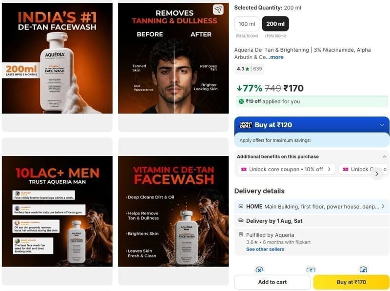 Loot fast @ ₹166.