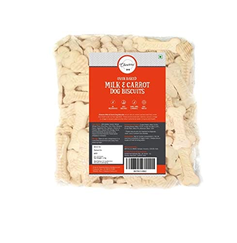 Chewers Oven Baked Real Carrot & Milk Dog Biscuits, Dog Trea...