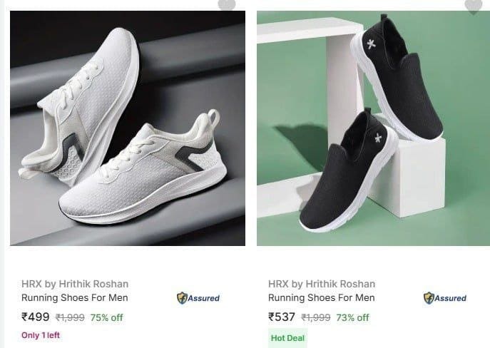 Flipkart | 👟 HRX Shoes — Starting ₹499 🏃♂️