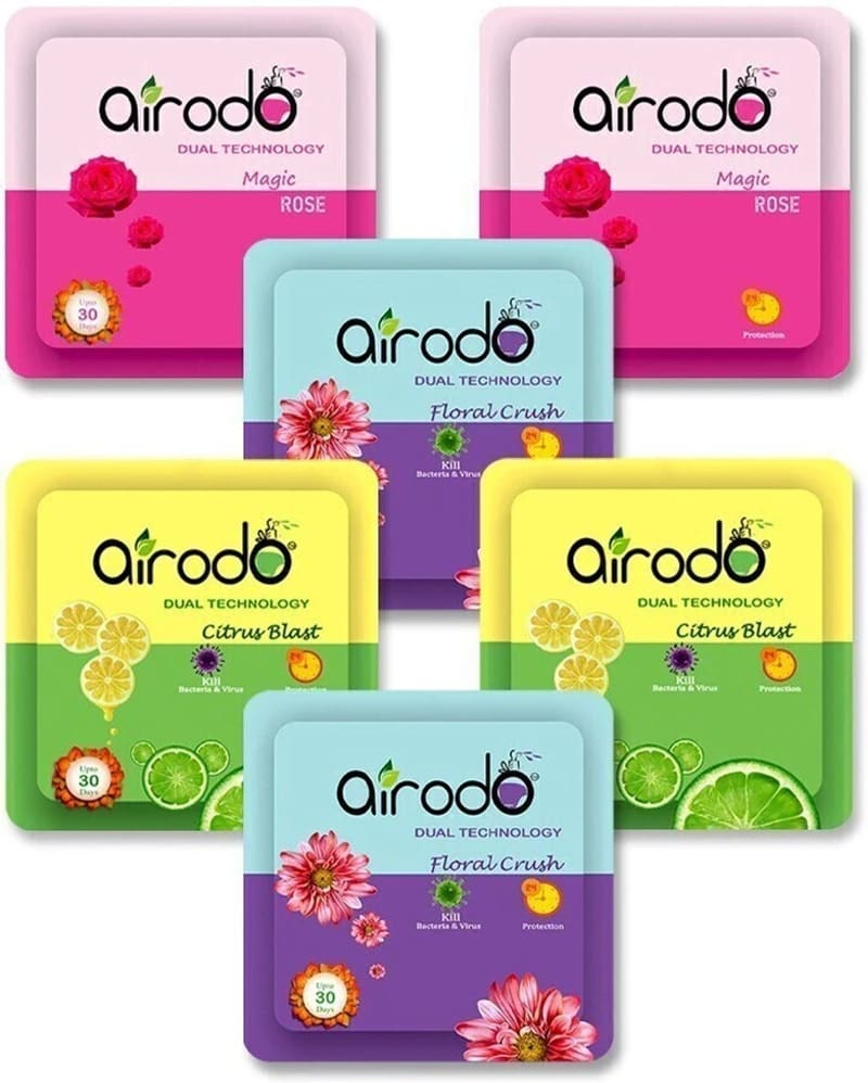 Power Pocket Gel Air Freshener | Assorted Mix Scents | Pack ...