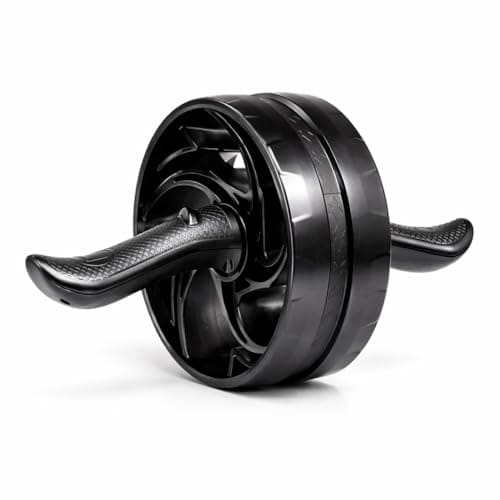 Amazon Basics Ab Roller with Non-Slip Handles | Wheel Exerci...