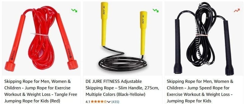 Amazon | Skipping Rope Starts @44.