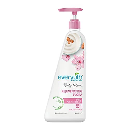 Everyuth Naturals Rejuvenating Flora Body Lotion 500ml for m...