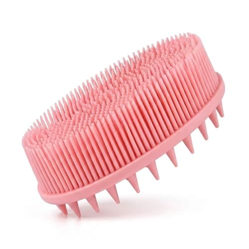 Silicone Bath Body Scrubber Brush for Men & Women  Soft Sili...