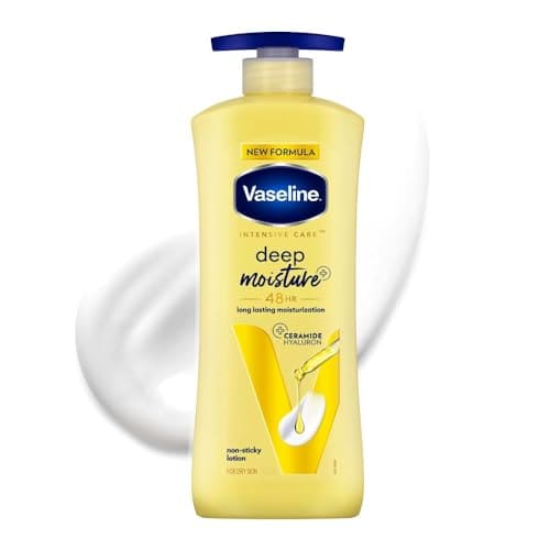 Vaseline Deep Moisture Body Lotion |For Dry Skin|Cushion Sof...