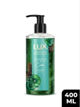 🔥 LUX Essence of Himalayas Cedarwood Oil & Cica Soothing Body Wash - 400 ml