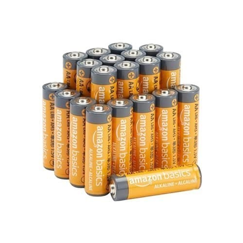 🛒 AmazonBasics AA Performance Alkaline Non-rechargeable Batteries (20-Pack) - Packaging May Vary