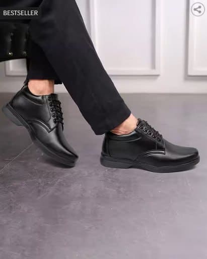 🔥 SHUAN Men Ankle-Length Boots with Lace Fastening