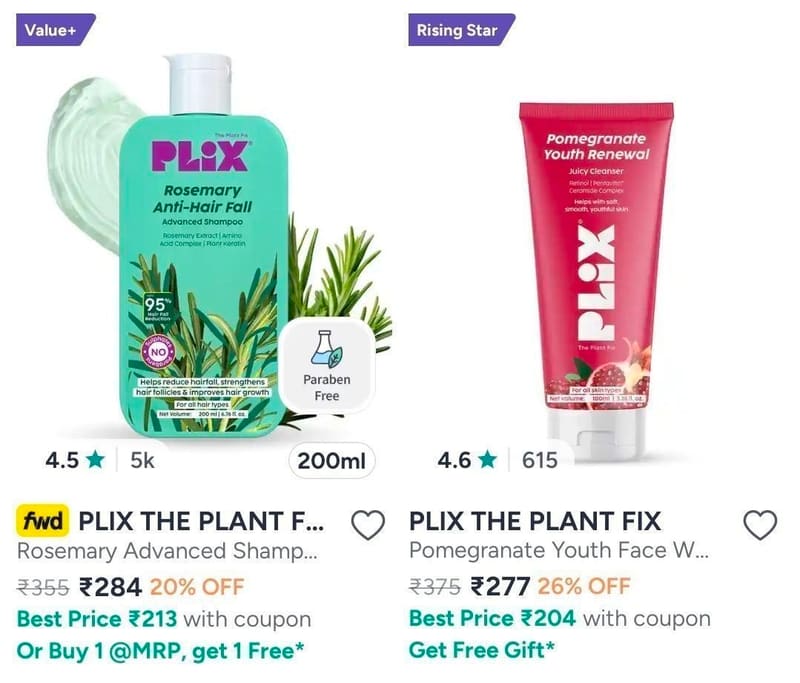Myntra 🔥 PLIX B1G1 FREE + Extra 25% OFF 🔥