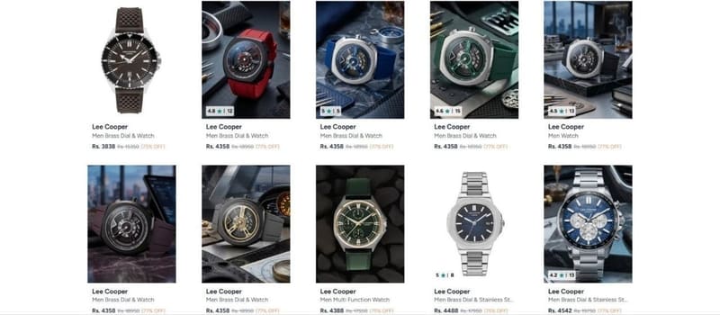 Upto 89% Off On Lee Cooper Watches.