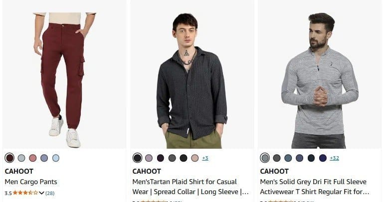 Amazon | Upto 85% Off On Campus Sutra Clothing.