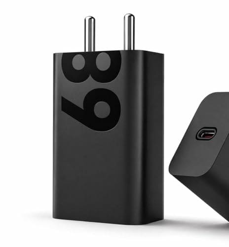 🛒 68W USB-C Turbo Power Charger, Super Fast Wall Adapter Compatible with Moto Edge 30/40/50 Series, Moto G82/G84/G45 and USB-C Smartphones & Tablets, High-Speed Safe Charging (Black).
