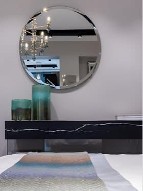 🔥 ARYAANSH Round Shaped Glass Wall Mirror 🪞