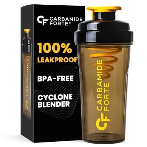 🛒 Carbamide Forte Storm Shaker for Gym Bottle 700ml | Protein Shaker Bottle | 100% Leakproof, BPA Free, Durable Gym Shaker 700ml | Cyclone Blender for Smooth Shakes