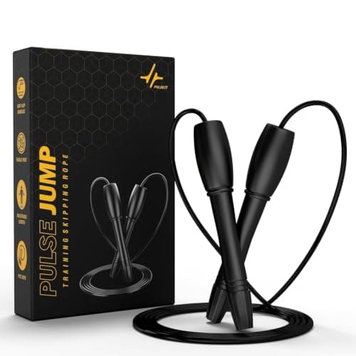 🛒 PulseIT Adjustable Skipping Rope for Men & Women (Without Counter)