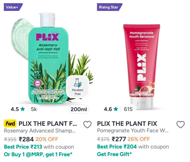 Myntra 🔥 PLIX B1G1 FREE + Extra 25% OFF 🔥